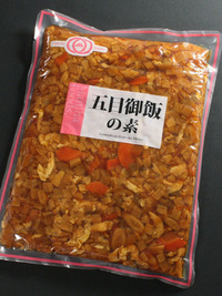 五目御飯の素｜米飯 | 商品情報｜マニハ食品株式会社